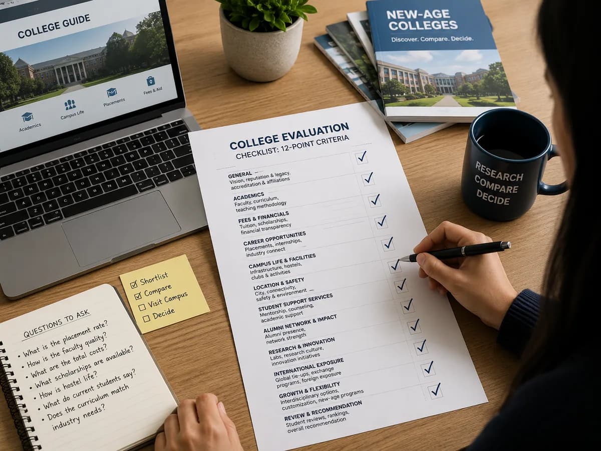 How to Evaluate a New-Age College Before You Commit